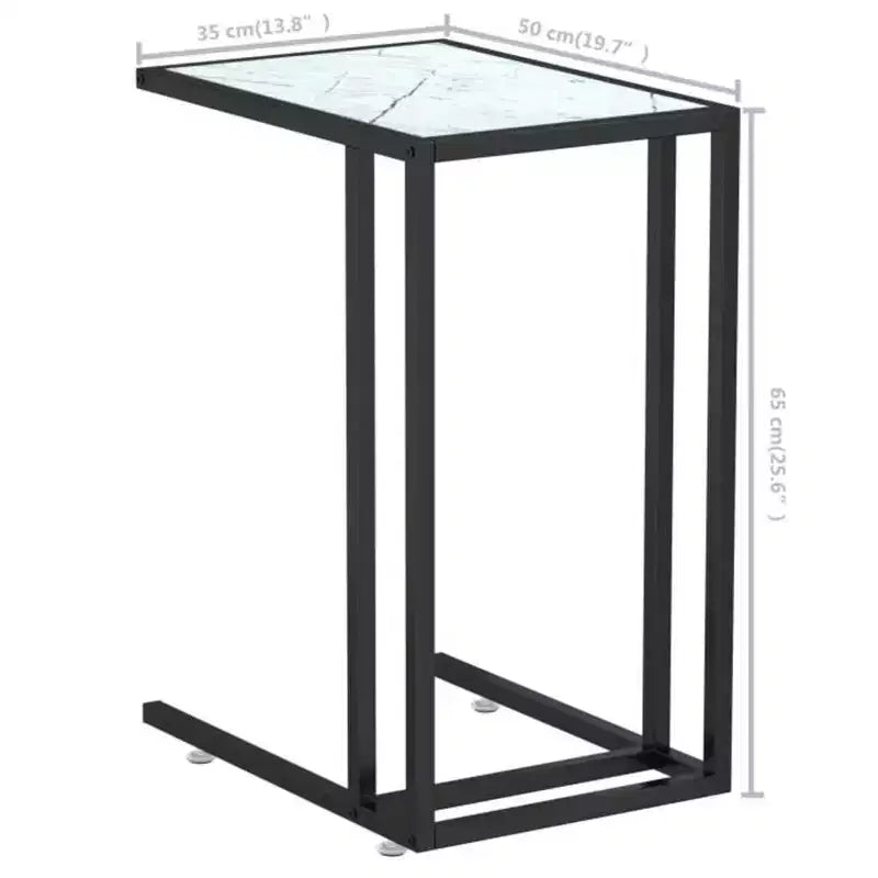2-Shelf Steel Etagere Vertical Bookshelf, 36"H x 12"D, Adjustable Shelf, White