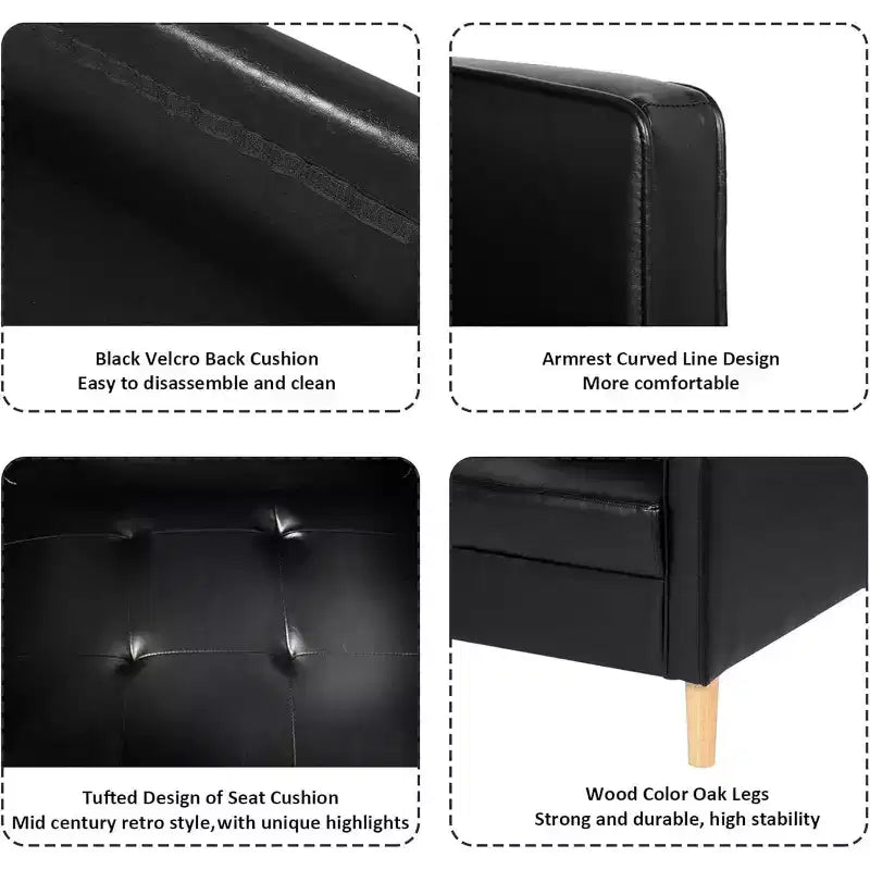 Modern Buffet Cabinet Sideboard with Adjustable Shelves for Entryway, Living Room & Kitchen