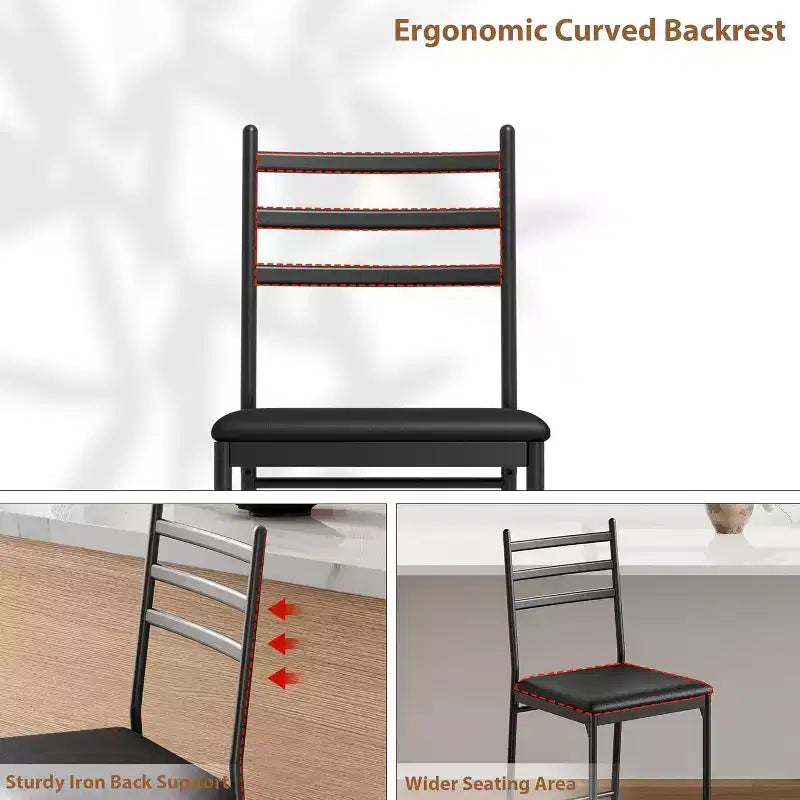 Queen Bed Frame with Wooden Headboard, Charging Shelf, No Box Spring, Rustic Brown