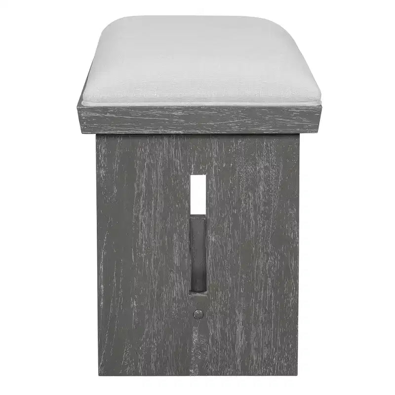 Large Library Hutch in Barrel Oak, Industrial Style with Laminated Surface & Metal Hardware