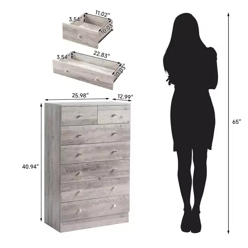 58" Sideboard Buffet Cabinet with Drawers and Adjustable Shelves