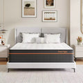 Sweetnight 14-in Medium Queen Hybrid Memory Foam/Coil Blend Mattress in a Box