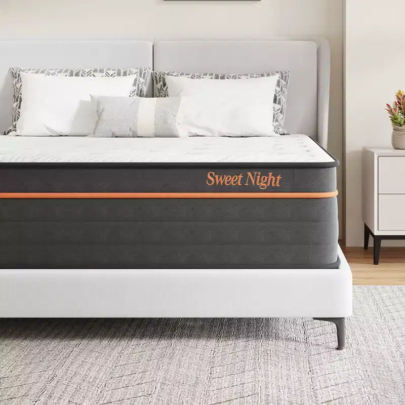 7-Drawer Rattan Dresser, Modern Wood Storage Cabinet with Woven Fronts for Bedroom & Nursery