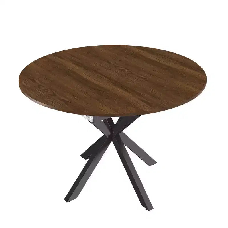 59" Modern Retractable Dining Table for 6, Folding Design with Carbon Steel Base