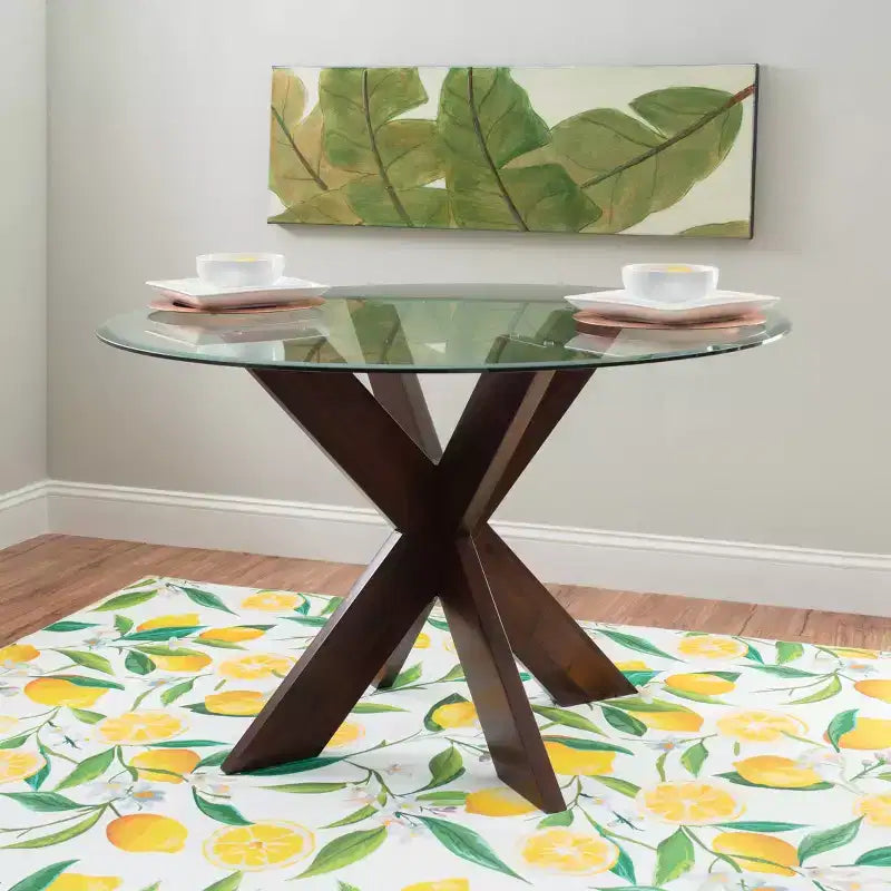 Side Table with White Marble Tempered Glass Top & Iron Frame, 19.7x13.8x25.6"