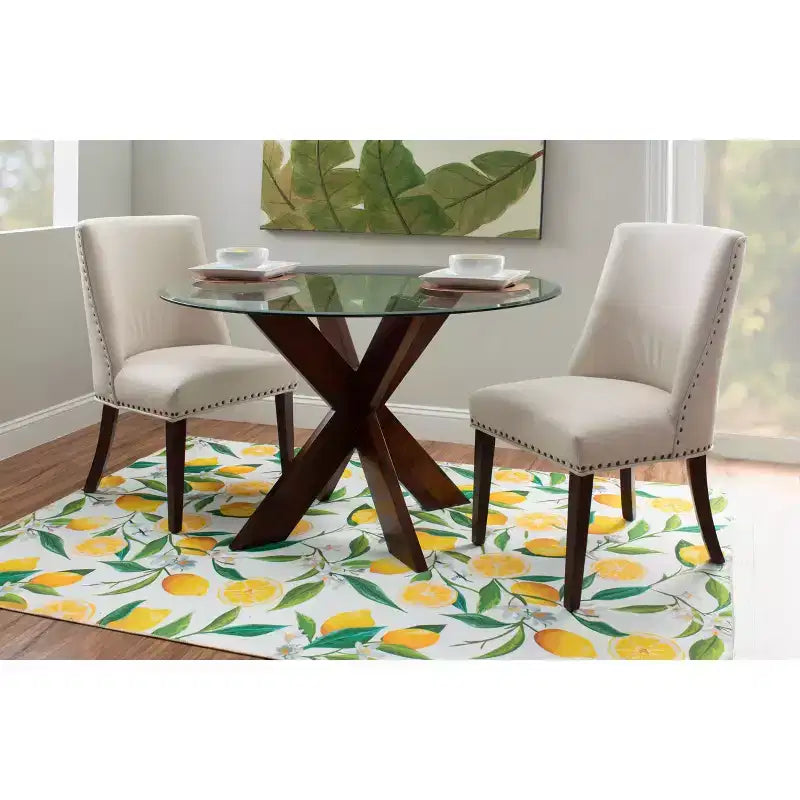 Side Table with White Marble Tempered Glass Top & Iron Frame, 19.7x13.8x25.6"