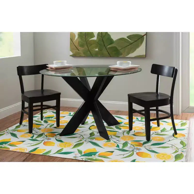 Side Table with White Marble Tempered Glass Top & Iron Frame, 19.7x13.8x25.6"