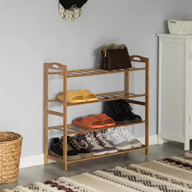 5-Shelf Arched Bookshelf, 71.65" Tall Farmhouse Display Bookcase, Black