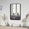 Modern Circular Glass Coffee Table with Wood Legs for Living Room, Office & Reception