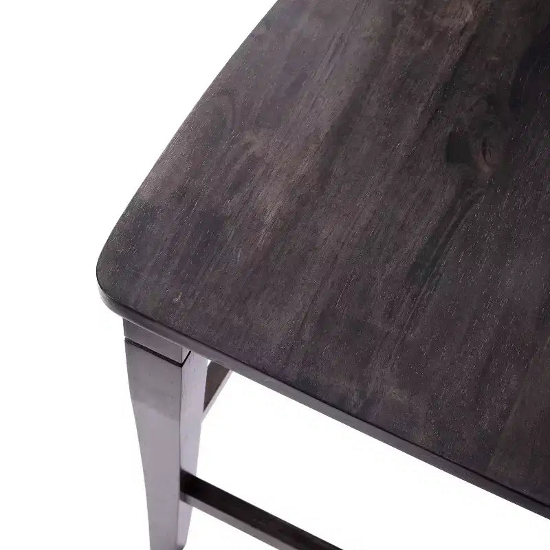 Counter Height Bar Stools with Backrest & Footrest, Upholstered Metal Barstools for Kitchen Island