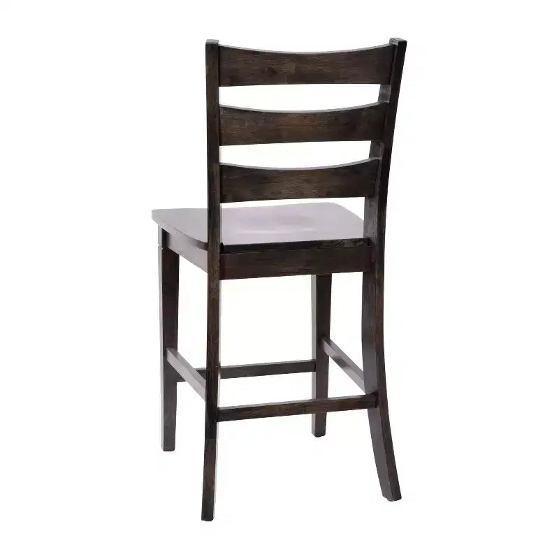 Counter Height Bar Stools with Backrest & Footrest, Upholstered Metal Barstools for Kitchen Island