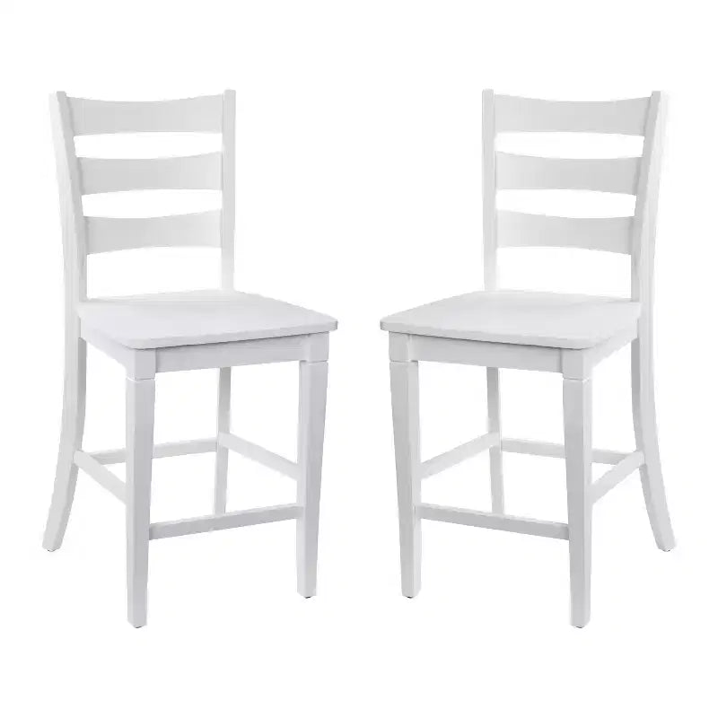 Counter Height Bar Stools with Backrest & Footrest, Upholstered Metal Barstools for Kitchen Island