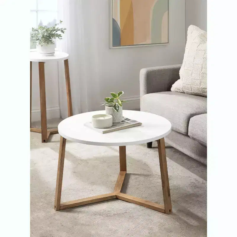 Mid-Century Modern Rectangular Dining Table, Walnut & Black, MDF & Rubberwood, Seats 4