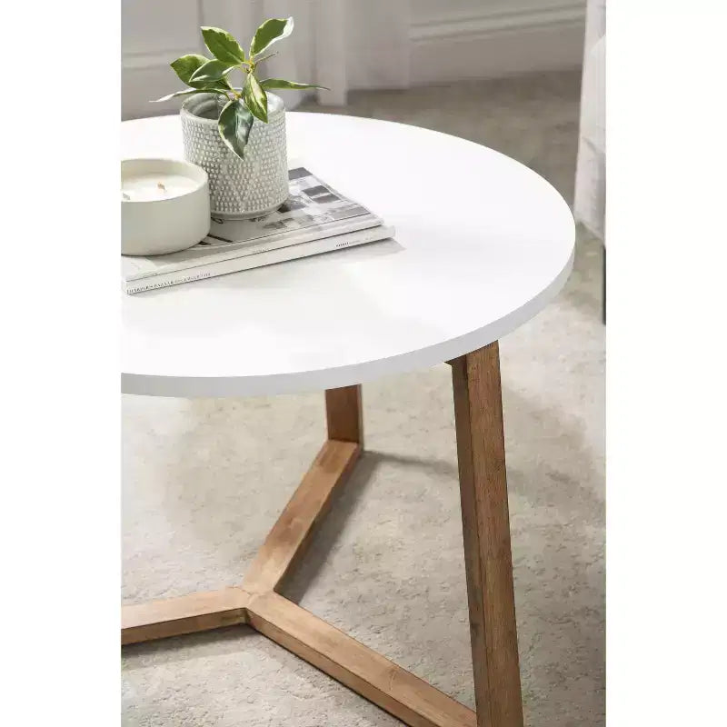 Mid-Century Modern Rectangular Dining Table, Walnut & Black, MDF & Rubberwood, Seats 4